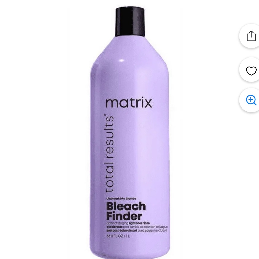 Matrix Total Results Unbreak My Blonde Bleach Finder Color Changing Light Rinse